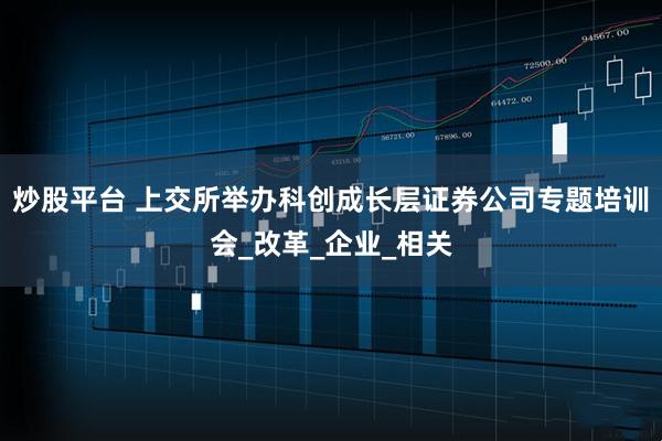 炒股平台 上交所举办科创成长层证券公司专题培训会_改革_企业_相关