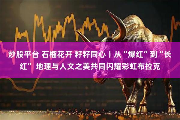 炒股平台 石榴花开 籽籽同心丨从“爆红”到“长红” 地理与人文之美共同闪耀彩虹布拉克